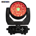 Axyaa LED Wash Moving Head Lighting 19x15W RGBW Zoom Beam for Stage Disco Bar