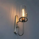 Axyaa Glass LED Wall Lamp for Home Hotel Decor & Lighting