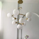 Axyaa Modern LED Pendant Light Fixtures for Living and Dining Room Chandeliers