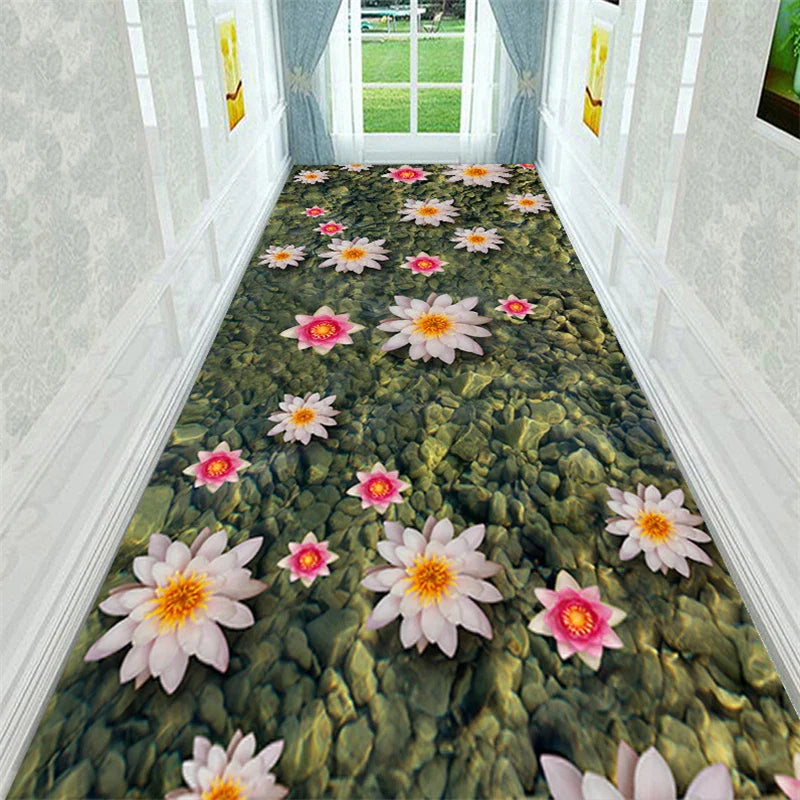 Axyaa Large Area Rug for Home, Bedroom, Living Room, Kitchen - Anti-Slip Indoor Mat