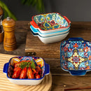 Axyaa Vintage Ceramic Amphora Bowl Dessert Rice Fruit Salad Creative Premium