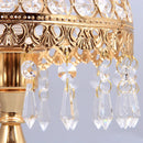 Axyaa Crystal Desk Lamp: Modern Minimalist Crystal Table Lamp for Bedroom or Living Room