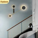 Axyaa Modern Linear Wall Lamp for Living Room Bedroom Hallway Lighting