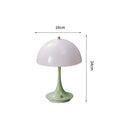 Axya LED Mushroom Table Lamp - 3 Lighting Modes, USB Charging, Dimmable Night Light