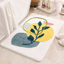 Axyaa Microfiber Non-Slip Kids Bathroom Rug - Water Absorbent, Cute Design