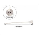 Axyaa Ceramic Socket for Halogen & LED Bulbs