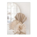 Pampas Grass Canvas Painting Poster by Axyaa - Scandinavian Art for Living Room