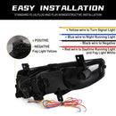 Axyaa Car LED DRL Set for Nissan Sentra Xtrail Rogue Kicks Qashqai - 12V