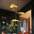 Axyaa Lotus Brass Chandelier Pendant Lamp for Living Room & Kitchen Island
