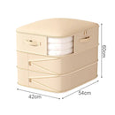 Axyaa Vacuum Storage Bags: Large Capacity, Transparent, Dustproof, Multifunctional Clothing Storage Bag