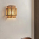 Axyaa Woven Hemp Rope Wall Lamp Vanity Light E27 Eco-Friendly Indoor Rattan