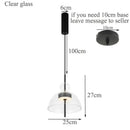 Axyaa Nordic Designer Art Glass Chandelier for Restaurant Bedroom Bar Coffee Shop Home