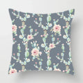 Axyaa Watercolor Cactus Flower Pillow Case 45x45cm