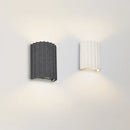 Axyaa Cement LED Wall Light Fixture, Wabi Sabi Wall Sconce, Home Decor Lamp