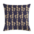 Axyaa Floral Bird Linen Pillowcase 45*45cm for Home Decor and Comfort