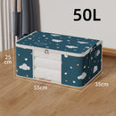 Axyaa Foldable Non-Woven Storage Bag Fabric Wardrobe Organizer with Zipper