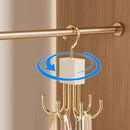 Axyaa Rotating Multi-Claw Belt Rack & Closet Organizer