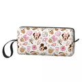 Axyaa Minnie Mouse Makeup Bag Cosmetic Pouch - Cute Cartoon Merch for Girl Woman