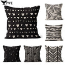 Axyaa Boho Ethnic Pillow Case 45x45cm Abstract Sofa Cover