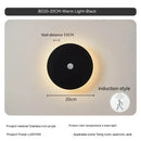 Axyaa LED Touch Sensor Wall Lamp - Modern Minimalist Style for Bedroom, Staircase, Porch