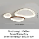 Axyaa Nordic Clouds LED Ceiling Light - Dimmable Modern Fixture for Atmospheric Home Lighting