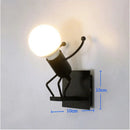 Axyaa LED Wall Lamp Iron Aluminum Body Warm White CCT 220V Modern Minimalist Style
