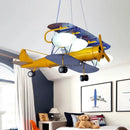 Axyaa Kids LED Chandelier: Eye-friendly Lighting for Boys' Room