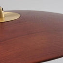 Axyaa Wooden Farmhouse Chandelier Table Lamp, Modern Bedroom Bedside Lighting