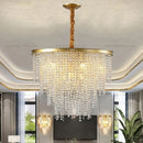Axyaa New Post-Modern Crystal Chandelier Living Room Main Lamp