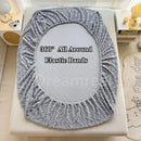 Axyaa Plush Velvet Fitted Sheet Set: Soft & Warm Bedding for Single or Couple
