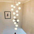 Axyaa Nordic Pendant Chandelier for Dining Room in Living Room