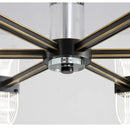 Axyaa LED Acrylic Chandelier: Modern Minimalist Designer Lighting for Home Decor