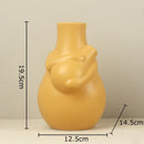 Axyaa Ceramic Floral Vase for Elegant Room Decor and Flower Arrangement