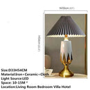 Axyaa Luxury LED Table Lamp for Living Room, Bedroom & Study