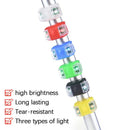 Axyaa Silicone Bike Light Set: Waterproof LED Front & Tail Lantern - Bright Flashlight