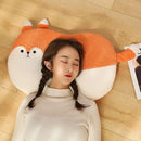 Axyaa Super Soft Memory Cotton Cat Belly Pillow with Pillow Core