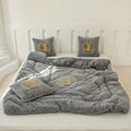 Axyaa Pillow Quilt: Sofa Nap Blanket & Car Sleeping Cushion, Winter Thick Dual-Purpose