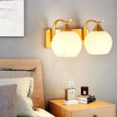 Axyaa LED Glass Spherical Wall Lamp for Bedroom and Living Room Decoration