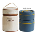 Axyaa Insulated Stackable Lunch Container Set for Adults and Kids
