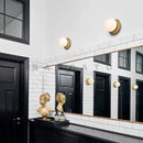Axyaa Gold Black LED Wall Sconce 7W for Living Room Bedroom