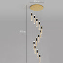 Axyaa Modern LED Pendant Lights for Living Room & Dining Room Chandeliers