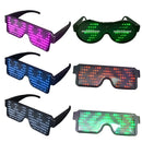 Axya LED Neon Glow Glasses - Party Favor for Kids & Adults
