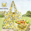Axyaa Portable Eco-Friendly Reusable Shopping Bag with Shoulder Strap