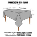 Axyaa Waterproof Nordic Tablecloth for Wedding Decor & Dining Table
