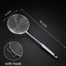Axyaa Stainless Steel Mesh Colander Skimmer for Kitchen Strainer and Cooking