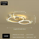 Axyaa Modern Butterfly Ceiling Chandelier Light Fixture for Home Decor