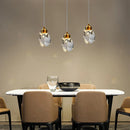 Axyaa Crystal LED Chandelier | Modern Nordic Design for Home Décor