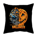 Axyaa Halloween Dark Pumpkin Print Pillowcase - 2023 Collection