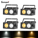Axyaa 4PCS 100W COB LED Par Light for DJ Disco Concert Theater
