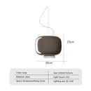 Axyaa Glass Pendant Chandelier: Modern Nordic Home Decor Lighting for Dining Room, Bedroom, Bar